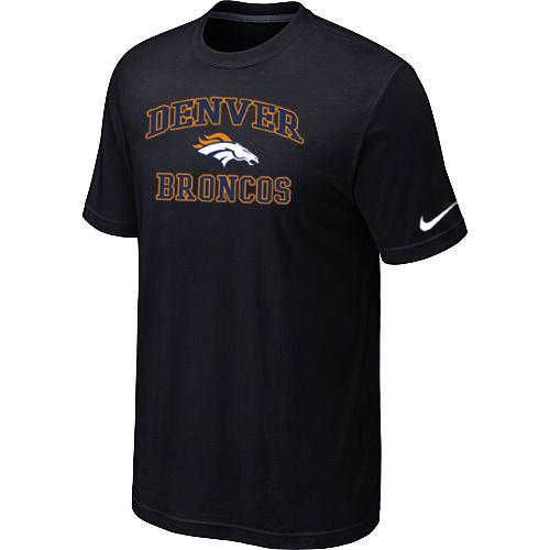 Nike NFL Denver Broncos Heart & Soul NFL T-Shirt Black
